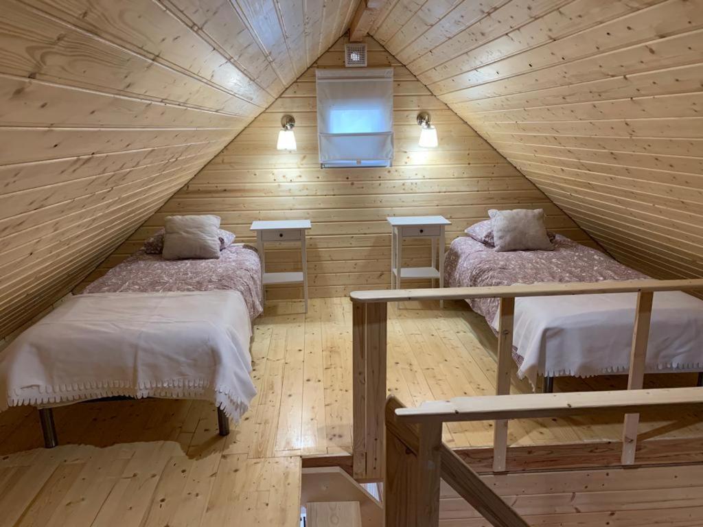 Gizycko-Przerwanki Domki Widok Na Mazury Exterior foto