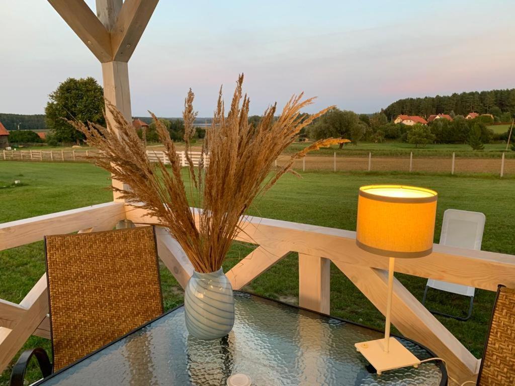 Gizycko-Przerwanki Domki Widok Na Mazury Exterior foto