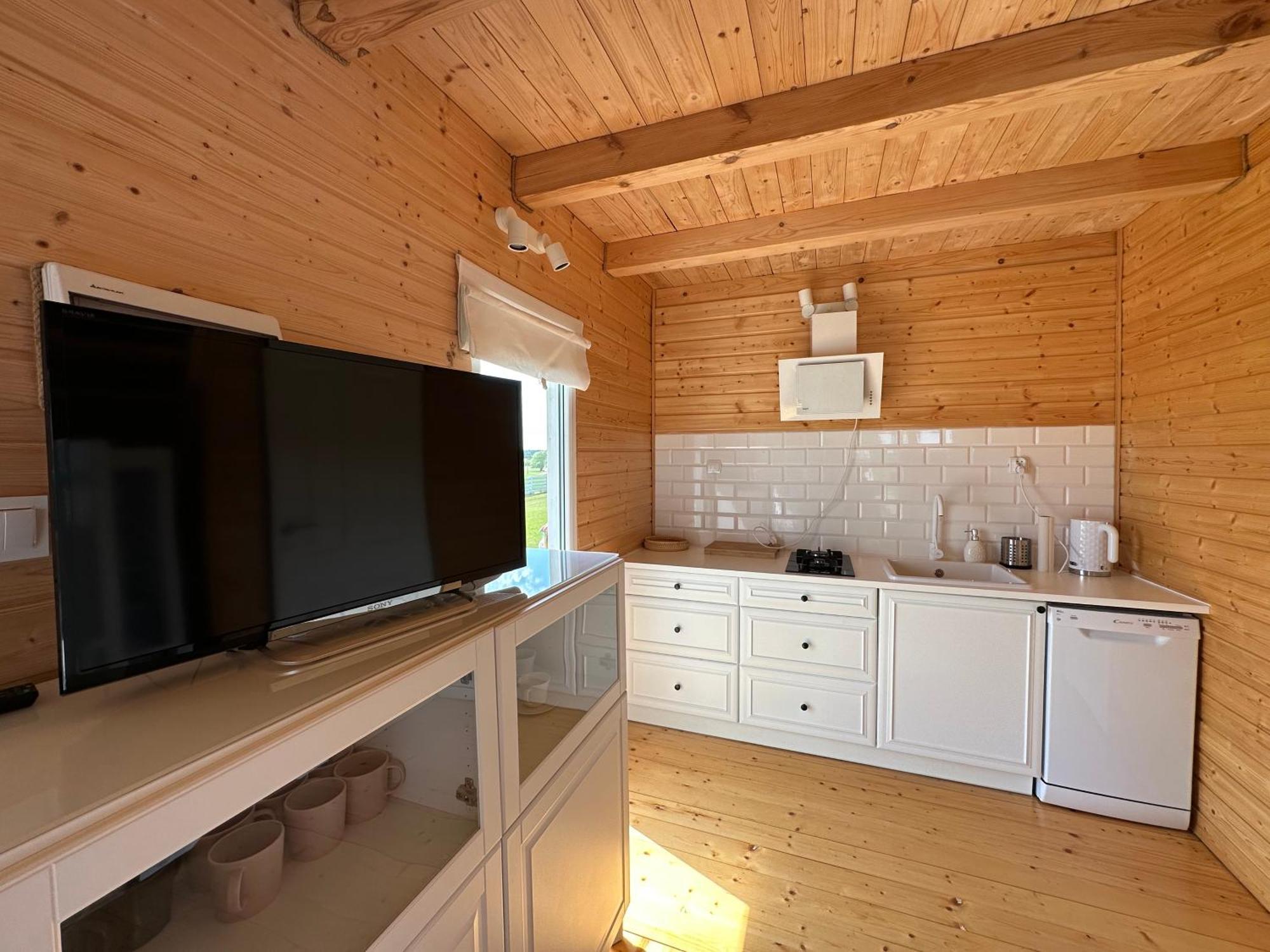 Gizycko-Przerwanki Domki Widok Na Mazury Exterior foto